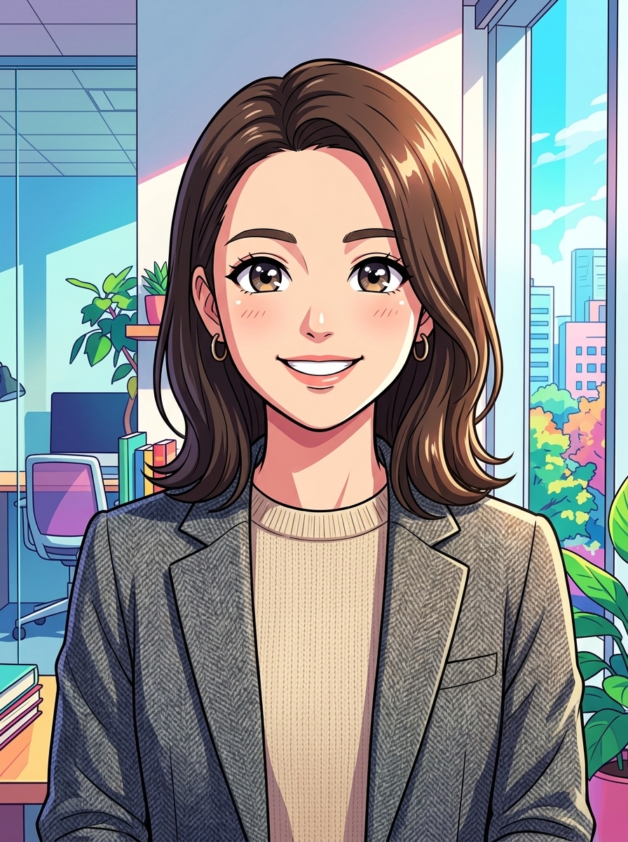 アニメマンガ風